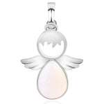 Colliers Pendentifs Ailes d'Ange en Pierres Naturelles pour Femmes