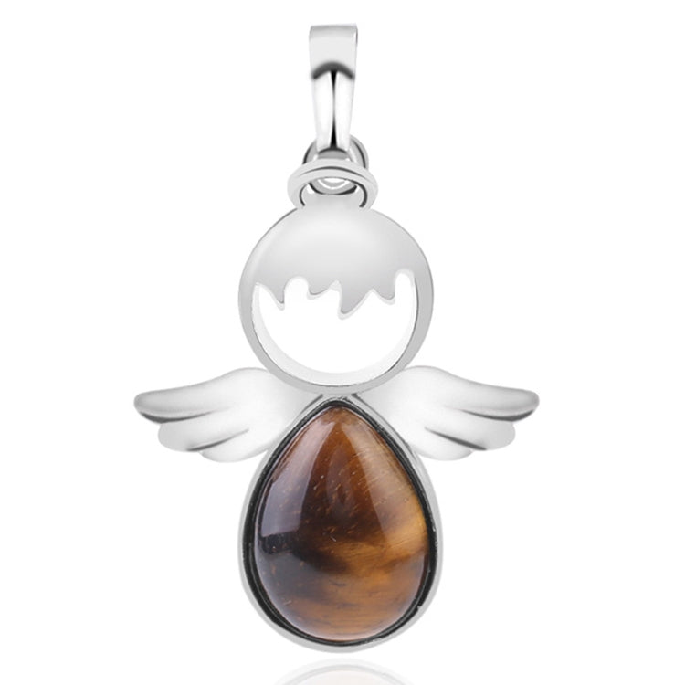 Colliers Pendentifs Ailes d'Ange en Pierres Naturelles pour Femmes