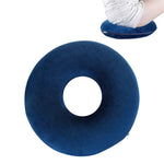 Coussin anti-escarres en mousse à mémoire, coussin circulaire pour chaise