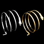 Petit bracelet serpent en métal, bague serpent torsadée, bracelets.