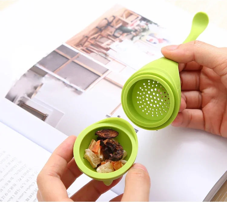 Infuseur alimentaire en PP en forme de monstre du Loch Ness, résistant à la chaleur, pour le thé, la vaisselle et les outils à café