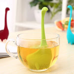 Infuseur alimentaire en PP en forme de monstre du Loch Ness, résistant à la chaleur, pour le thé, la vaisselle et les outils à café