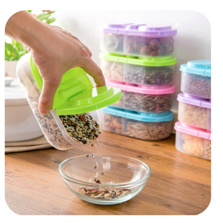 Boîte à repas Contenant alimentaire en plastique portable pour camping pique-nique pliable boîte de rangement pour fruits, réfrigérateur, micro-ondes