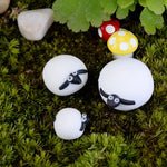 3 Pièces Mouton Forme Table de Sable Modèle Décoration Artisanat Paysage