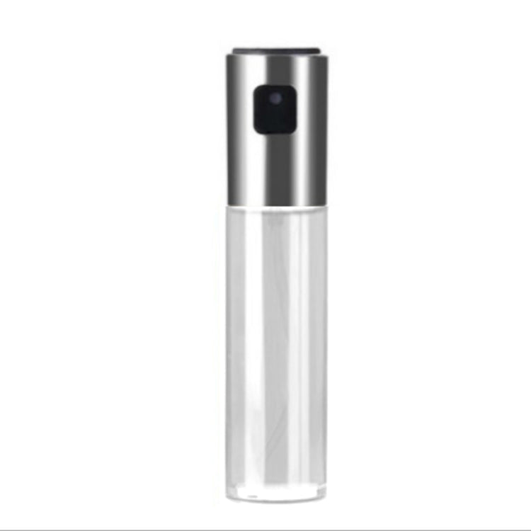 Bouteille vaporisateur à pompe en verre et acier inoxydable pour huile d'olive, sauce, vinaigre, distributeur d'huile