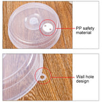 Couvercle de conservation transparent pour réfrigérateur, couvercle de chauffage pour micro-ondes, couvercle de bol frais empilable, petit, grand
