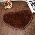 Tapis de Bain Antidérapant en Forme de Cœur, Tapis de Cuisine Décoration Maison, 30*40CM, 40*50CM, 50*60CM, 60*70CM