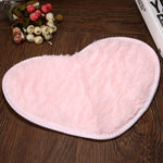 Tapis de Bain Antidérapant en Forme de Cœur, Tapis de Cuisine Décoration Maison, 30*40CM, 40*50CM, 50*60CM, 60*70CM