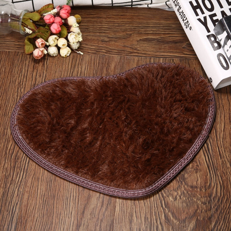 Tapis de Bain Antidérapant en Forme de Cœur, Tapis de Cuisine Décoration Maison, 30*40CM, 40*50CM, 50*60CM, 60*70CM