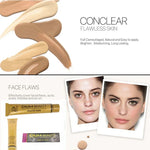 Anti-cernes Visage Imperméable Fond de Teint Correcteur Palette de Contour Crème Cache-cernes, DDC 207, DDC 208, DDC 209, DDC 210, DDC 211, DDC 212, DDC 213, DDC 214, DDC 215, DDC 218, DDC 221, DDC 222, DDC 223, DDC 224