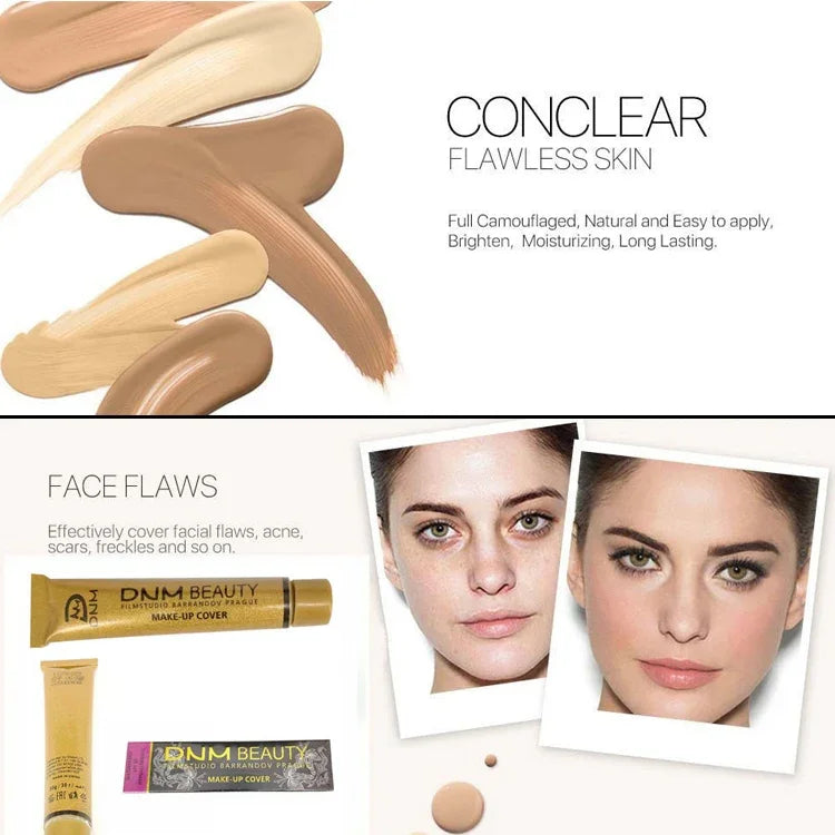 Anti-cernes Visage Imperméable Fond de Teint Correcteur Palette de Contour Crème Cache-cernes, DDC 207, DDC 208, DDC 209, DDC 210, DDC 211, DDC 212, DDC 213, DDC 214, DDC 215, DDC 218, DDC 221, DDC 222, DDC 223, DDC 224