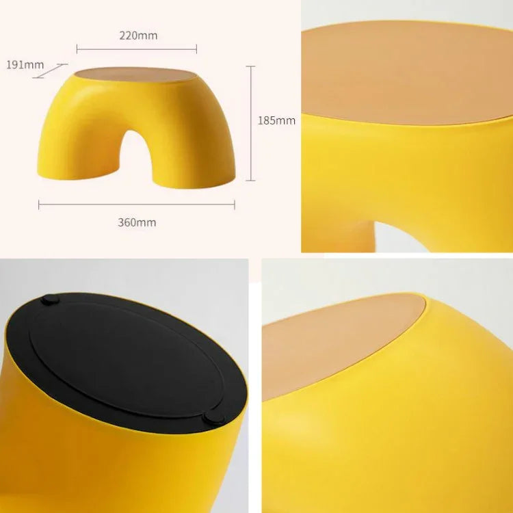 Banc circulaire simple, petit tabouret rond pour enfants à la maison, tabouret à chaussures