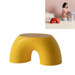 Banc circulaire simple, petit tabouret rond pour enfants à la maison, tabouret à chaussures