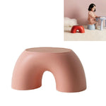 Banc circulaire simple, petit tabouret rond pour enfants à la maison, tabouret à chaussures