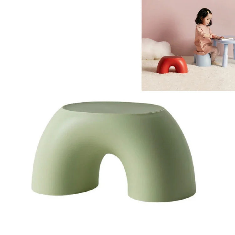 Banc circulaire simple, petit tabouret rond pour enfants à la maison, tabouret à chaussures