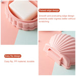 Boîte à savon de vidange ménager Boîte de rangement portable pour savon de dortoir étudiant