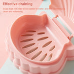 Boîte à savon de vidange ménager Boîte de rangement portable pour savon de dortoir étudiant