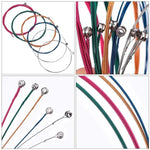 Cordes de guitare EA multicolores 6 en 1, Cordes de guitare EA