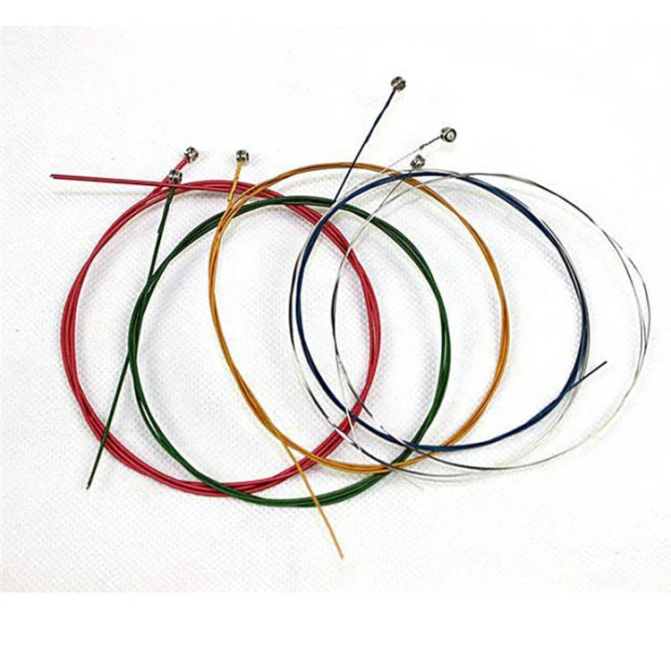 Cordes de guitare EA multicolores 6 en 1, Cordes de guitare EA
