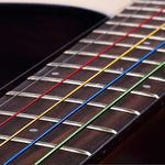 Cordes de guitare EA multicolores 6 en 1, Cordes de guitare EA