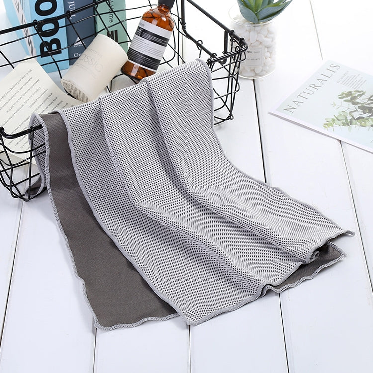 Absorbent Polyester Quick-drying Breathable Cold-skinned Fitness Sports Portable Towel, 30x100 Round Cask, 40x80 Rope Cup, 30x100 Rope Cup, 30x100 Clasp Cup