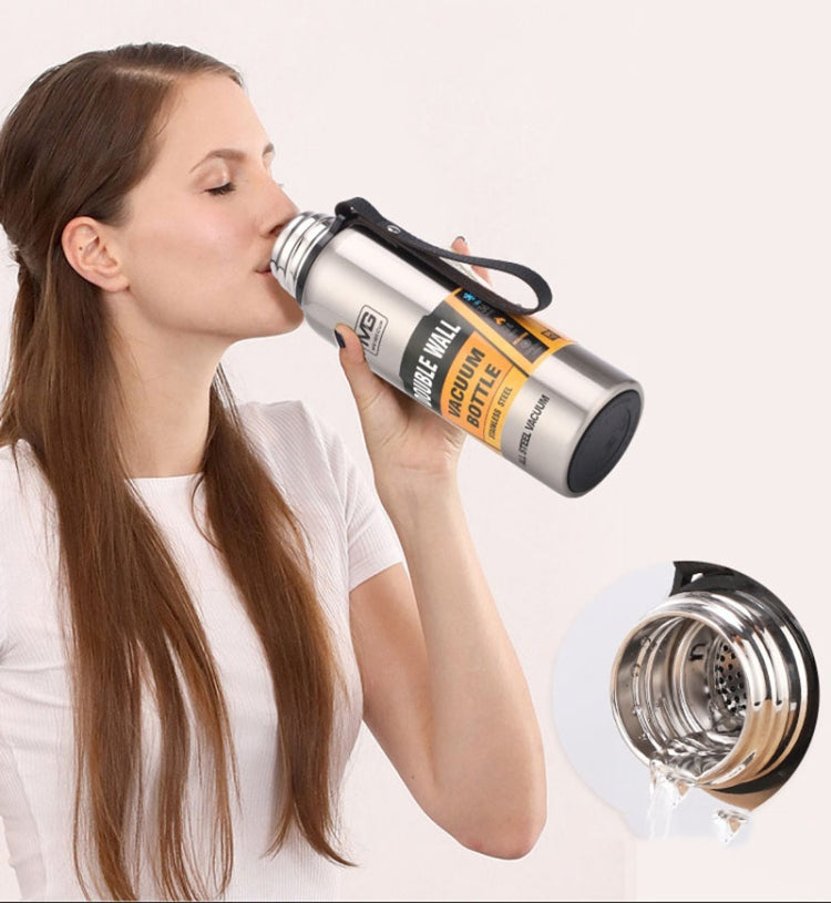 Gobelet isotherme portable de grande capacité, pour l'extérieur, 500 ml, 750 ml, 1 000 ml, 1 500 ml