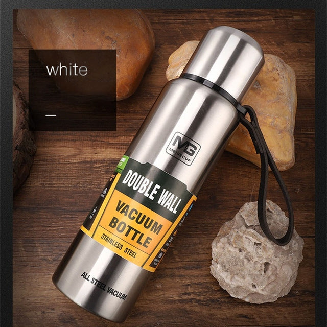 Gobelet isotherme portable de grande capacité, pour l'extérieur, 500 ml, 750 ml, 1 000 ml, 1 500 ml