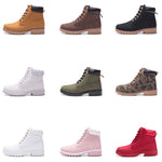 Bottes Martin décontractées couple à tête large chaudes, tailles 38, 39, 40, 41, 42, 43
