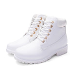 Bottes Martin décontractées couple à tête large chaudes, tailles 38, 39, 40, 41, 42, 43