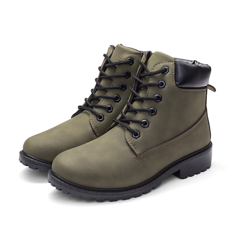 Bottes Martin décontractées couple à tête large chaudes, tailles 38, 39, 40, 41, 42, 43