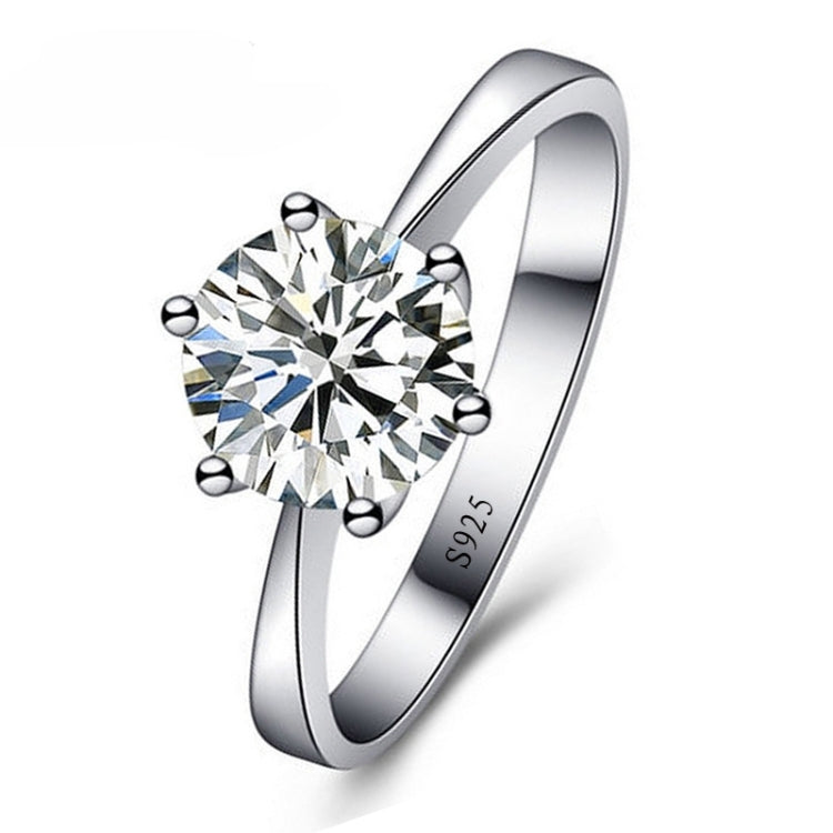 Bague de Fiançailles et de Mariage Femme en Zircone Cubique Super Scintillante, Tailles 10, 6, 7, 8, 9
