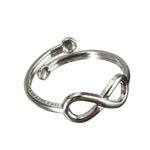 Huit Designs Simple Anneaux d'Orteils en Métal Porte-Bonheur Bijoux de Plage pour Femmes