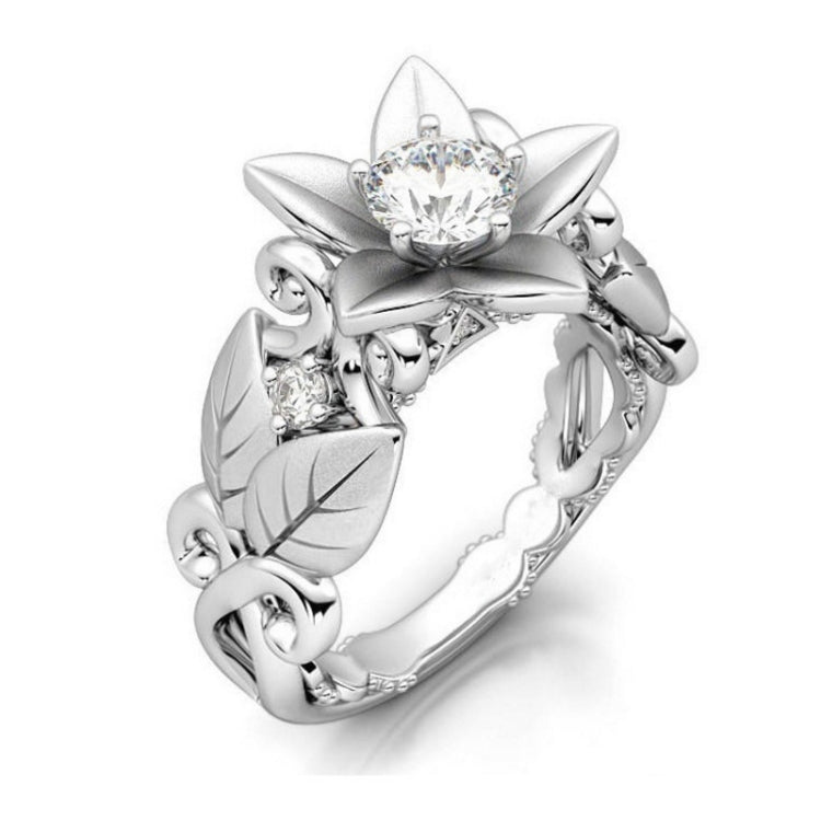 Bague de mariage Femme Rose Mode avec Diamant, 6, 7, 8, 9, 10