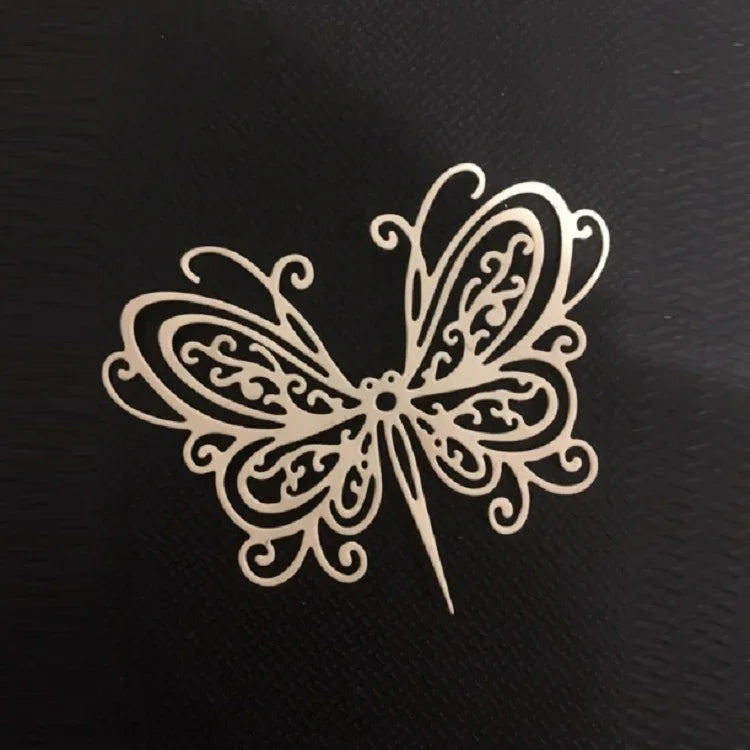 Pochoir papillon pour bricolage, album clip, fabrication de cartes de vœux, forme papillon