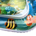 Tapis de jeu aquatique gonflable pour bébé, coussin de prostration, bleu clair 66*50cm, blanc 60*50cm, bleu 60*50cm