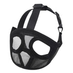 Masque de protection buccale pour bouledogue, accessoire pour animaux de compagnie, version intégrale en filet, tailles XXS, XS, S, M, L