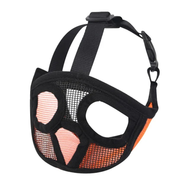 Masque de protection buccale pour bouledogue, accessoire pour animaux de compagnie, version intégrale en filet, tailles XXS, XS, S, M, L