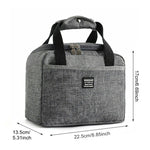 Sac à déjeuner isotherme épaissi portable Sacs à bento Kits de déjeuner pour enfants