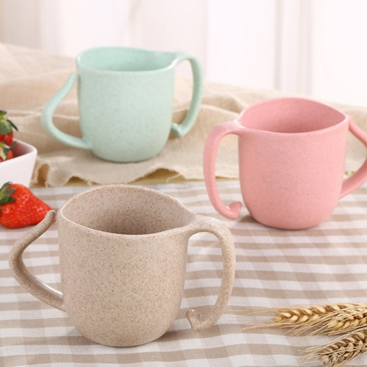 Gobelet à boisson en fibre de blé pour enfants, tasse à lait anti-brûlure, tasse à lait anti-brûlure