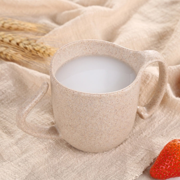 Gobelet à boisson en fibre de blé pour enfants, tasse à lait anti-brûlure, tasse à lait anti-brûlure