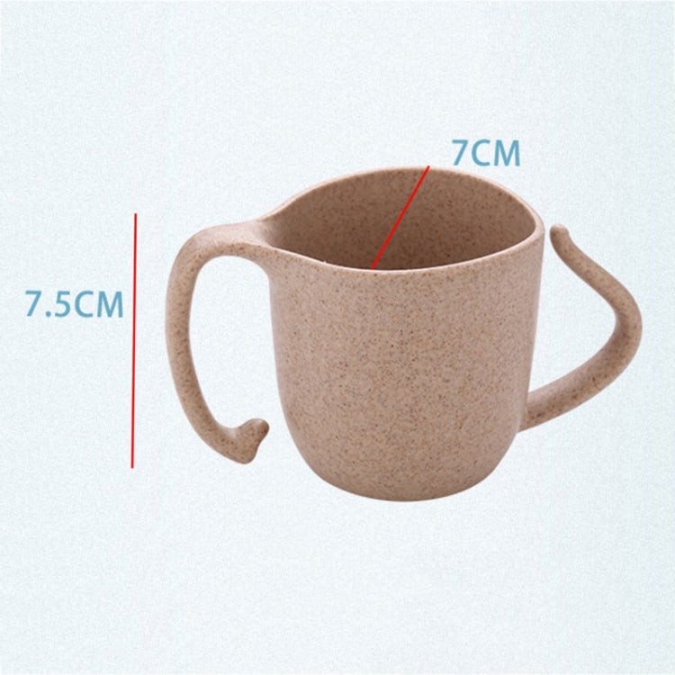 Gobelet à boisson en fibre de blé pour enfants, tasse à lait anti-brûlure, tasse à lait anti-brûlure