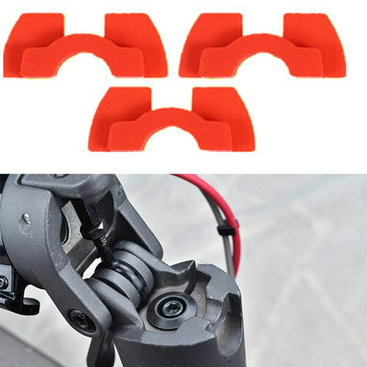 Amortisseur en caoutchouc 3 en 1 antichoc avec poignée debout pour trottinette électrique Xiaomi