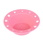 Outil de beauté plateau en silicone brosse de maquillage bol de nettoyage spécial