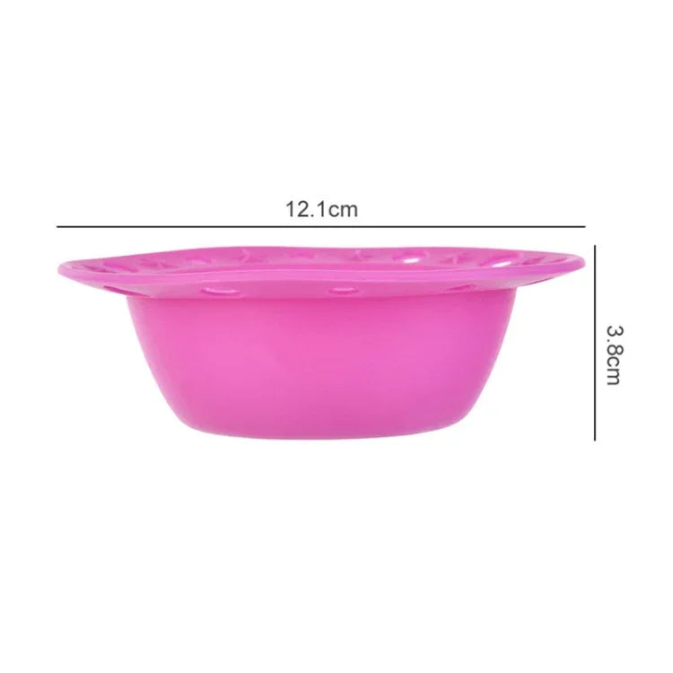 Outil de beauté plateau en silicone brosse de maquillage bol de nettoyage spécial