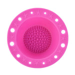 Outil de beauté plateau en silicone brosse de maquillage bol de nettoyage spécial