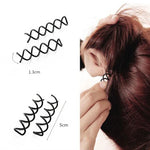 5 épingles à cheveux spirales, accessoires pour cheveux, épingle à cheveux, mandrin spiralé, serre-tête rond en forme de Y