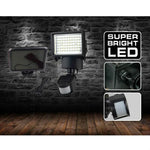 Projecteur de sécurité solaire extérieur avec capteur, lampes solaires à économie d'énergie, 60 LED, 100 LED, 120 LED