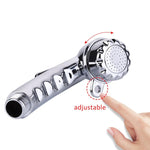 Pommeau de douche de salle de bain portable ABS à pressurisation réglable et économie d'eau, douche à pressurisation réglable