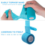 Bandage élastique auto-adhésif pour sport, 450 x 2,5 cm, 450 x 5 cm, 450 x 7,5 cm, 450 x 10 cm