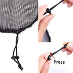 10 Bonnet pour Perruque, Fabrication de Chignons, Filet à Cheveux Noir Sans Cheveux